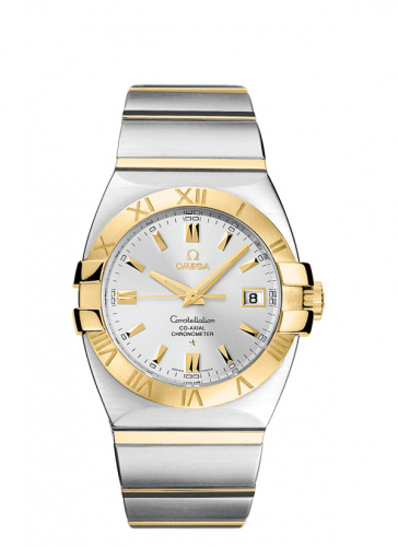 Constellation Co-Axial 35 Double Eagle Stainless Steel / Yellow Gold / Silver