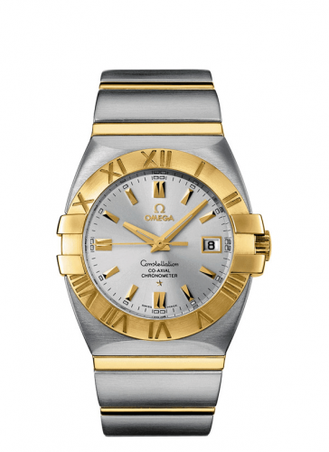 Constellation Co-Axial 38 Double Eagle Stainless Steel / Yellow Gold / Silver