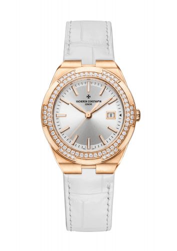 Overseas Quartz Pink Gold / Diamond / Silver