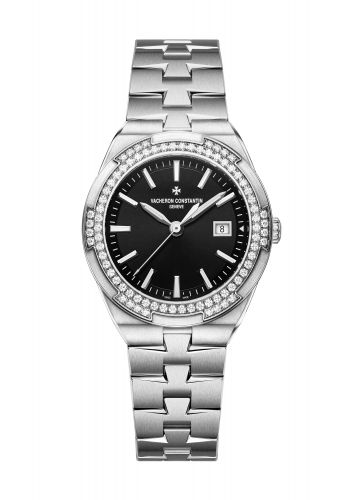 Overseas Quartz Stainless Steel / Diamond / Black
