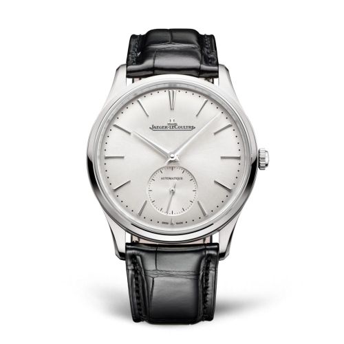 Master Ultra Thin Small Seconds Stainless Steel / Silver / Alligator
