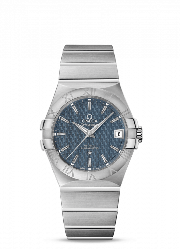 Constellation Co-Axial 35 Stainless Steel / Lozenge Blue