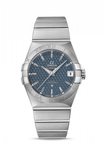 Constellation Co-Axial 38 Stainless Steel / Blue Lozenge