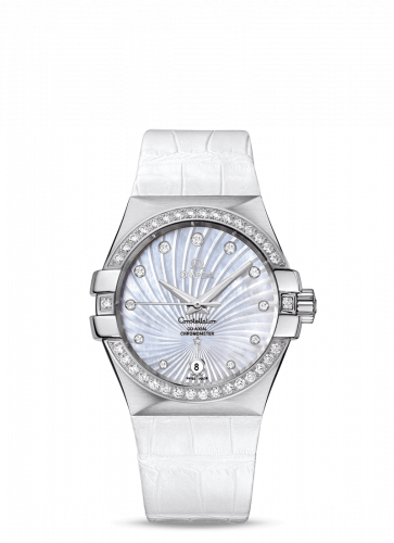 Constellation Co-Axial 35 Stainless Steel / Diamond / MOP Supernova / Alligator
