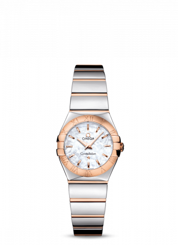 Constellation Quartz 24 Polished Stainless Steel / Red Gold / MOP
