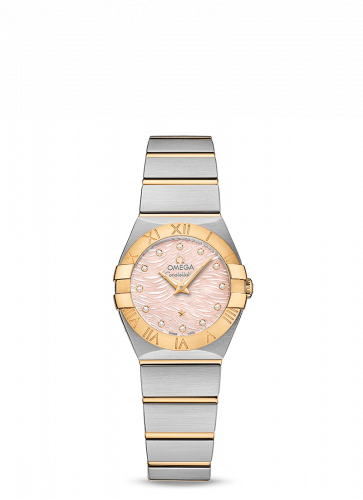 Constellation Quartz 24 Stainless Steel / Yellow Gold / Pink MOP
