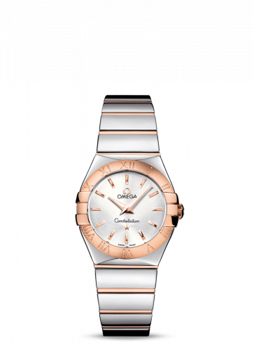 Constellation Quartz 27 Polished Stainless Steel / Red Gold / Silver