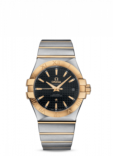 Constellation Co-Axial 35 Stainless Steel / Yellow Gold / Black