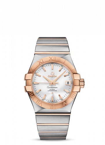 Constellation Co-Axial 35 Stainless Steel / Red Gold / Silver