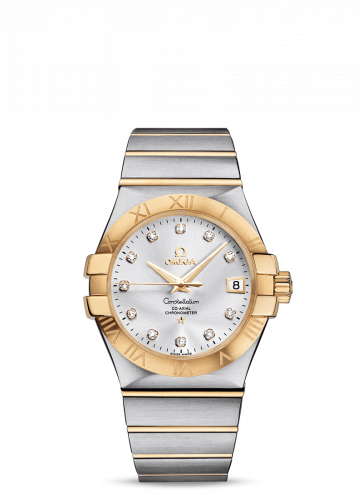 Constellation Co-Axial 35 Stainless Steel / Yellow Gold / Silver