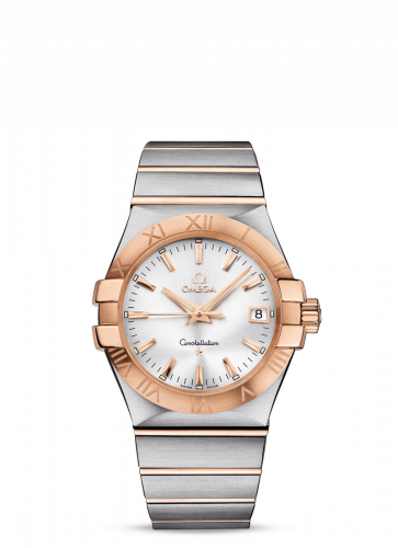Constellation Quartz 35 Stainless Steel / Red Gold / Silver