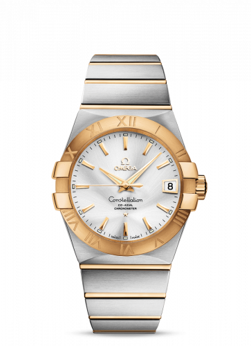 Constellation Co-Axial 38 Stainless Steel / Yellow Gold / Silver