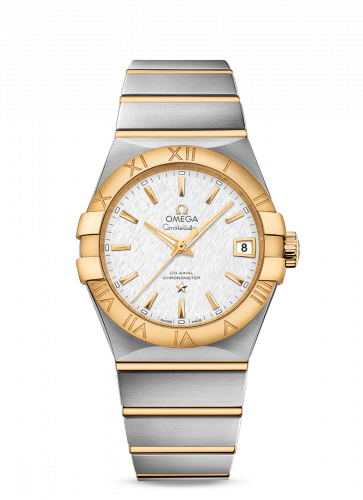 Constellation Co-Axial 38 Stainless Steel / Yellow Gold / Silver Slik
