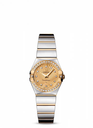 Constellation Quartz 24 Polished Stainless Steel / Yellow Gold / Diamond / Champagne Supernova