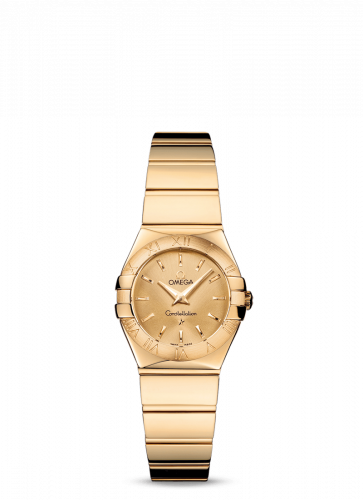 Constellation Quartz 24 Polished Yellow Gold / Champagne