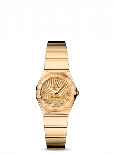 Constellation Quartz 24 Polished Yellow Gold / Champagne Supernova