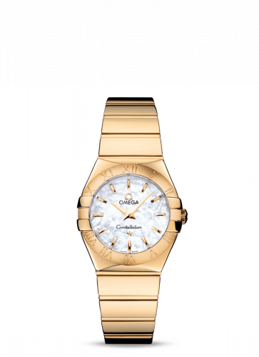 Constellation Quartz 27 Polished Yellow Gold / MOP