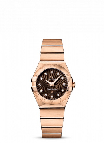 Constellation Quartz 27 Brushed Red Gold / Brown Supernova