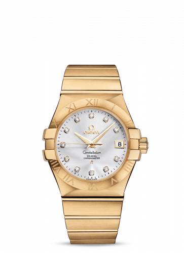 Constellation Co-Axial 35 Yellow Gold / Silver