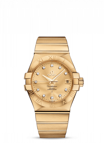 Constellation Co-Axial 35 Yellow Gold / Champagne