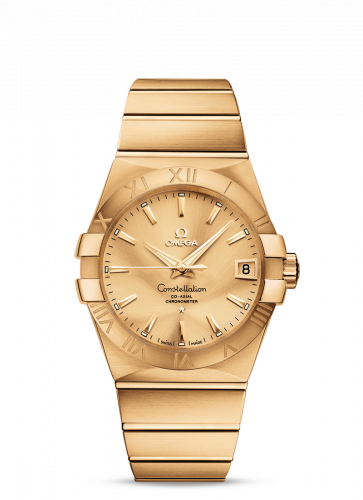 Constellation Co-Axial 38 Yellow Gold / Champagne