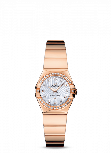 Constellation Quartz 24 Polished Red Gold / Diamond / MOP Supernova