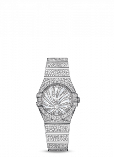 Constellation Quartz 24 Polished White Gold / Snow / MOP Supernova