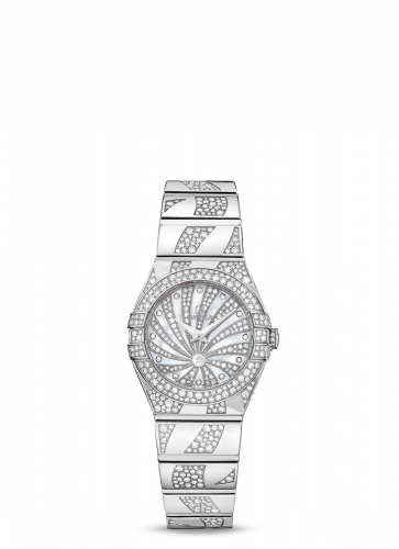Constellation Quartz 24 Polished White Gold / Snow Supernova / Bracelet
