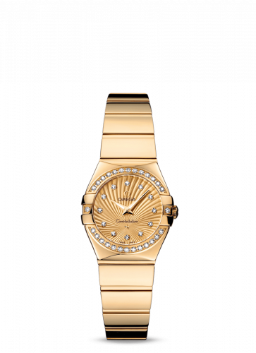 Constellation Quartz 24 Polished Yellow Gold / Diamond / Champagne Supernova