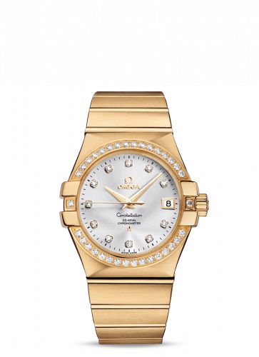 Constellation Co-Axial 35 Yellow Gold / Diamond / Silver
