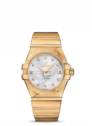 Constellation Co-Axial 35 Yellow Gold / Diamond / Silver