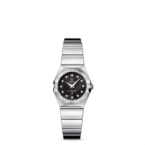 Constellation Quartz 24 Polished Stainless Steel / Black Supernova