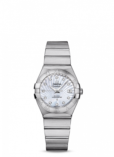 Constellation Co-Axial 27 Brushed Stainless Steel / MOP Supernova
