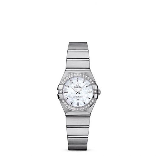 Constellation Quartz 24 Brushed Stainless Steel / Diamond / MOP