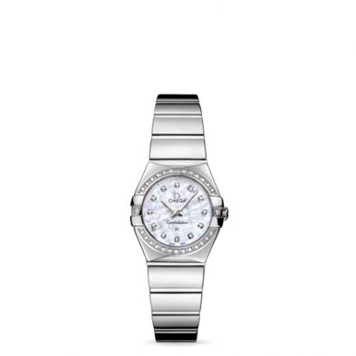 Constellation Quartz 24 Brushed Stainless Steel / Diamond / MOP