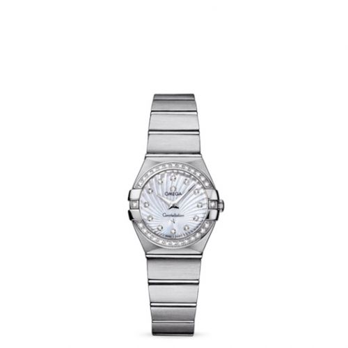 Constellation Quartz 24 Brushed Stainless Steel / Diamond / MOP Supernova