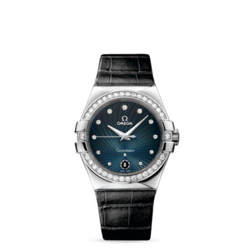 Constellation Quartz 35 Stainless Steel / Diamond / Grey Supernova / Alligator