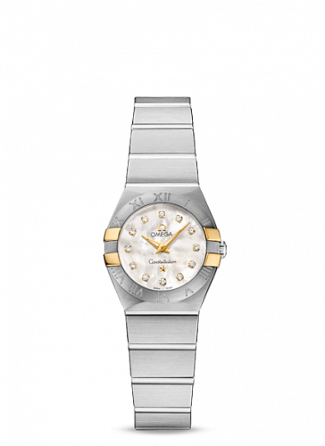 Constellation Quartz 24 Brushed Stainless Steel / Gold Claws / MOP