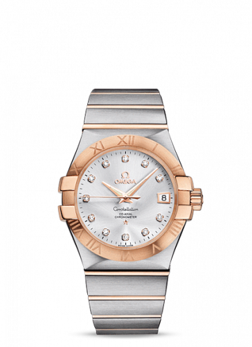 Constellation Co-Axial 35 Stainless Steel / Red Gold / Silver