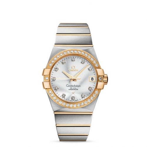 Constellation Co-Axial 38 Stainless Steel / Yellow Gold / Diamond / Silver