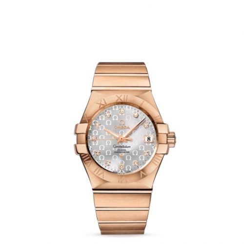 Constellation Co-Axial 35 Red Gold / Silver Omega
