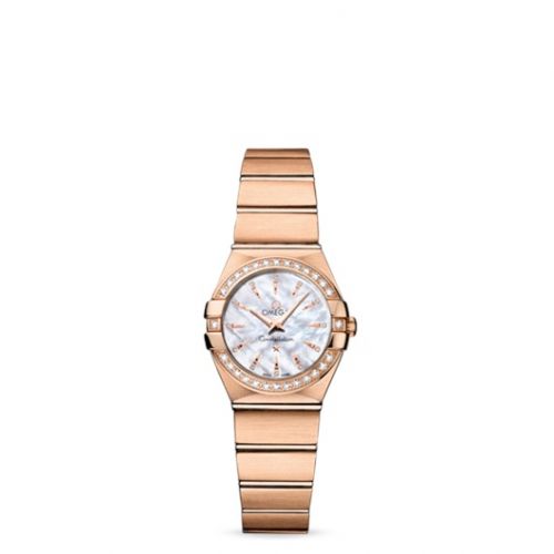 Constellation Quartz 24 Brushed Red Gold / Diamond / MOP
