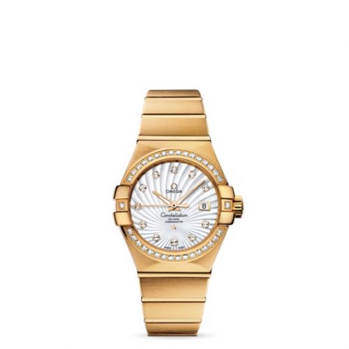Constellation Co-Axial 31 Yellow Gold / Diamond / MOP Supernova