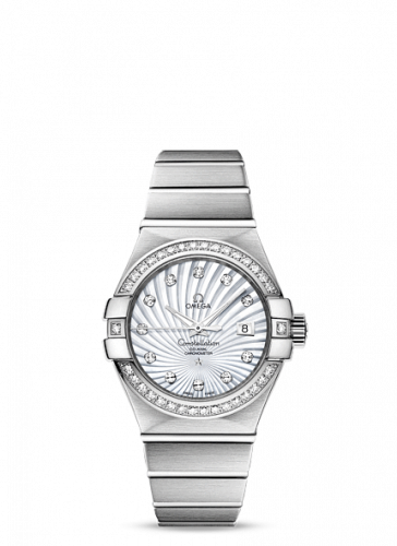 Constellation Co-Axial 31 White Gold / Diamond / MOP Supernova