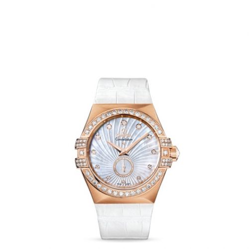 Constellation Co-Axial 35 Small Seconds Red Gold / Diamond / MOP Supernova