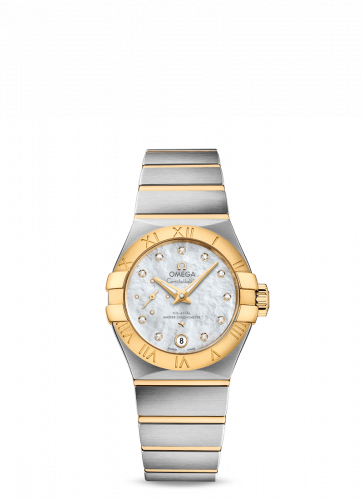 Constellation Co‑Axial Master Chronometer 27 Small Seconds Stainless Steel / Yellow Gold / MOP