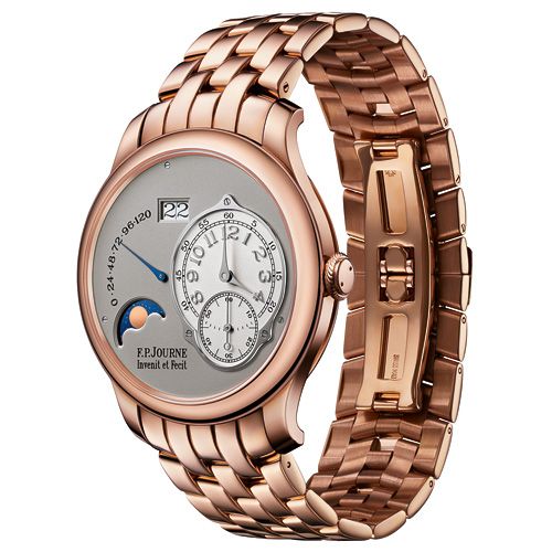 Octa Lune 42 Rose Gold / Grey / Bracelet