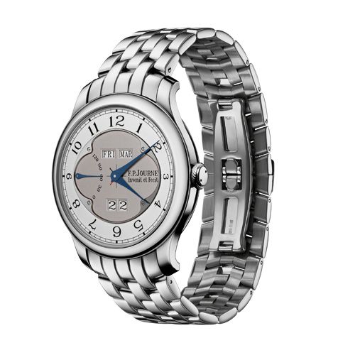 Octa Quantième Perpétuel 42 Platinum / Grey / Bracelet