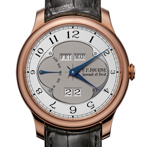 Octa Quantième Perpétuel 42 Rose Gold / Grey