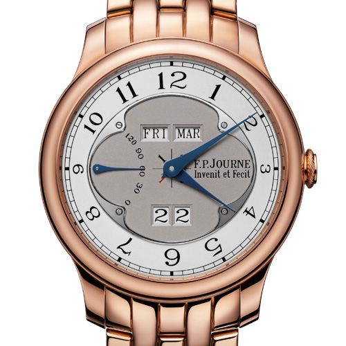 Octa Quantième Perpétuel 42 Rose Gold / Grey / Bracelet